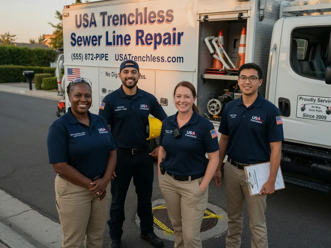 Sewer Line Repair company in Mill Creek, OK